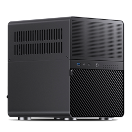 Корпус без блока питания/ Case JONSBO N3, Mini-Tower, no fans, 1xUSB-A 3.0 + 1xUSB-C 3.2, SFX PSU Support, mITX Black