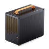 Корпус JONSBO Z20 Mini-Tower без блока питания: стильный черно-оранжевый mATX/mITX с USB-A 3.2 и USB-C 3.2