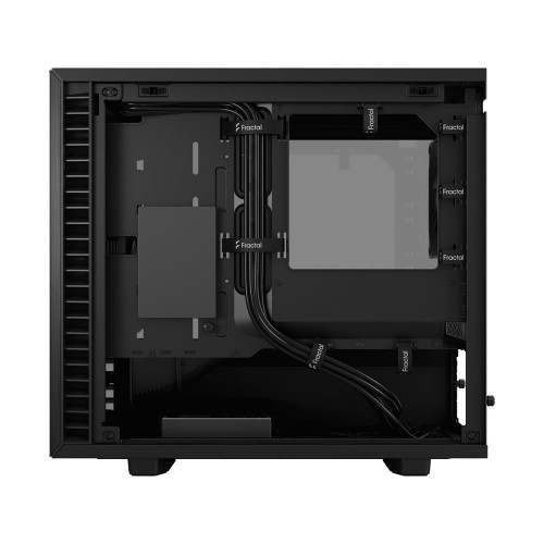 Корпус ПК без блока питания/ Case Fractal Design Define 7 Nano TG Light Tint, Mini-Tower, 1x120mm + 1x140mm, 2xUSB-A 2.0 + 2xUSB-A 3.2 + 1xUSB 3.2 Type-C mITX, mDTX Black Fractal Design