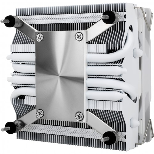 Кулер для процессора/ CPU Cooler Thermalright AXP-90 X47 White (4-pin PWM, 32mm, Ni/Cu, 4x6mm, 1x92mm, 42.58CFM, 22.4dBA, 2700RPM, S: 1851/1700/1200/115X, AM5/AM4, white) Thermalright