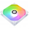 Кулер для корпуса/ Case Cooler Thermalright TL-C12RW-S V2 Reverse (120x120x25mm, 4-pin PWM, ARGB, 58CFM, 25.6dBA, 1500RPM, White) Thermalright