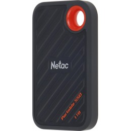 Накопитель SSD Netac USB-C 1000Gb NT01ZX20-001T-32BL ZX20 2.5" синий