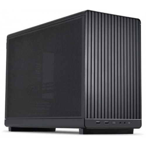 Корпус Lian-Li A3 черный mATX с поддержкой 10x120mm и 2x140mm вентиляторов, USB 3.0/3.1 и аудиовыходом - идеальное решение для вашего ПК