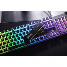 Память оперативная/ Kingston 8GB 3200MT/s DDR4 CL16 DIMM FURY Beast Black (Select Regions ONLY)