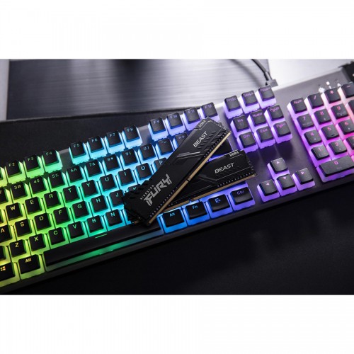 Память оперативная/ Kingston 8GB 3200MT/s DDR4 CL16 DIMM FURY Beast Black (Select Regions ONLY) Kingston