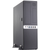 Корпус Foxline mATX с блоком питания 300Вт: 2xUSB3.0, 2xUSB2.0, безинструментальный, черный, 8см вентилятор