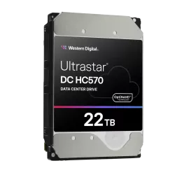 Жесткий диск/ HDD WD SATA Server 22Tb Ultrastar DC HC570 7200 6Gb/s 512MB 1 year warranty (replacement MG10AFA22TE, WUH722020CLE604, WUH722020BLE604, WUH722020BLE6L4)