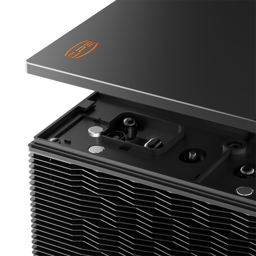 Кулер для процессора/ CPU Cooler PCCooler RZ820 BK (289W, 4-pin PWM, 165mm, Al/Cu, 4x8mm+4x6mm, 1x140mm+1x150mm, 71.9CFM/86.7CFM, 27.1dBA/32dBA, 1500RPM/2200RPM, S: 1851/1700/1200/20XX/115X, AM5/AM4, black) PcCooler