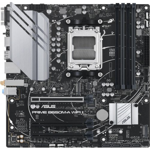 Купить материнскую плату Asus PRIME B650M-A WIFI II AM5 с поддержкой DDR5 и 2.5G LAN