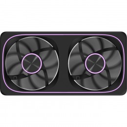 Вентилятор для корпуса Formula Air Fusion 2 Reverse ARGB 240х120x28 черный 4-pin (AIR FUSION 2 BK REVERSE) Ret