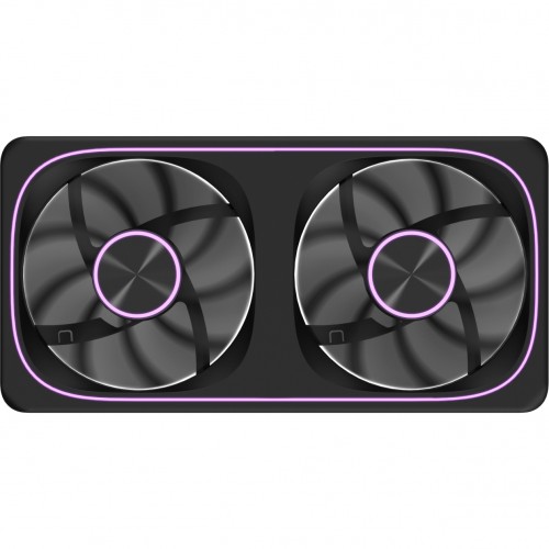 Вентилятор для корпуса Formula Air Fusion 2 Reverse ARGB 240х120x28 черный 4-pin (AIR FUSION 2 BK REVERSE) Ret
