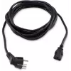 Кабель Buro BU-PCAB-5M-16A IEC C13 Евровилка угловой 5м