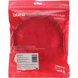 Кабель Buro BU-PCAB-5M-16A IEC C13 Евровилка угловой 5м