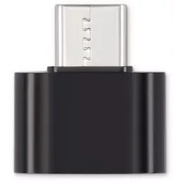 Адаптер Buro BU-USB2-AF-CM USB A(f) USB Type-C (m) черный
