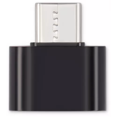 Адаптер Buro BU-USB2-AF-CM USB A(f) USB Type-C (m) черный