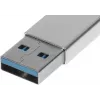 Адаптер Buro BU-USB3-Am-Cf ver3.0 USB A(m) USB Type-C (f) серебристый (пакет)