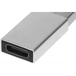 Адаптер Buro BU-USB3-Am-Cf ver3.0 USB A(m) USB Type-C (f) серебристый (пакет)