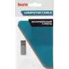 Адаптер Buro BU-USB3-Am-Cf ver3.0 USB A(m) USB Type-C (f) серебристый (пакет)