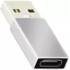 Адаптер Buro BU-USB3-Am-Cf ver3.0 USB A(m) USB Type-C (f) серебристый (пакет)
