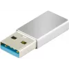Адаптер Buro BU-USB3-Am-Cf ver3.0 USB A(m) USB Type-C (f) серебристый (пакет)