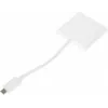 Переходник Buro USB Type-C (m) HDMI (f) USB 3.0 A(f) USB Type-C (f) (BHP RET TPC-HDM) белый