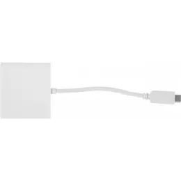 Переходник Buro USB Type-C (m) HDMI (f) USB 3.0 A(f) USB Type-C (f) (BHP RET TPC-HDM) белый