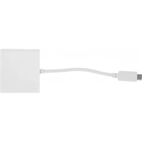 Переходник Buro USB Type-C (m) HDMI (f) USB 3.0 A(f) USB Type-C (f) (BHP RET TPC-HDM) белый