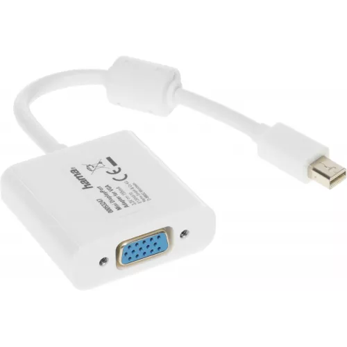 Адаптер Hama VGA (f) miniDisplayPort (m) 0.1м (00053247)