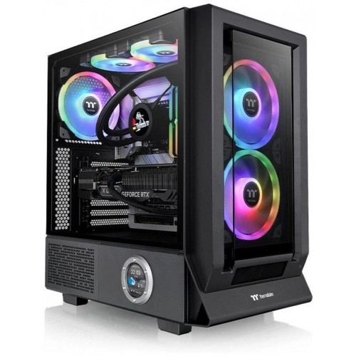 Купить черный корпус Thermaltake Ceres 350 MX E-ATX с 2x140mm вентиляторами и 2xUSB 3.0 — идеальное решение для вашего ПК