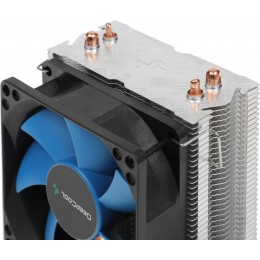 Кулер Deepcool Ice Edge Mini FS V2.0 Soc-AM5/AM4/1200/1700/1851 черный/синий 3-pin 25dB Al+Cu 100W 276gr Ret (DP-MCH2-IEMV2) [DP-MCH2-IEMV2]