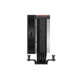 Кулер для процессора/ CPU Cooler PCCooler RT500 Digital BK (240W, 4-pin PWM, LED temp., 152mm, Al/Cu, 5x6mm, 1x120mm, 73.32CFM, 34.9dBA, 2200RPM, S: 1851/1700/1200/115X, AM5/AM4, black)