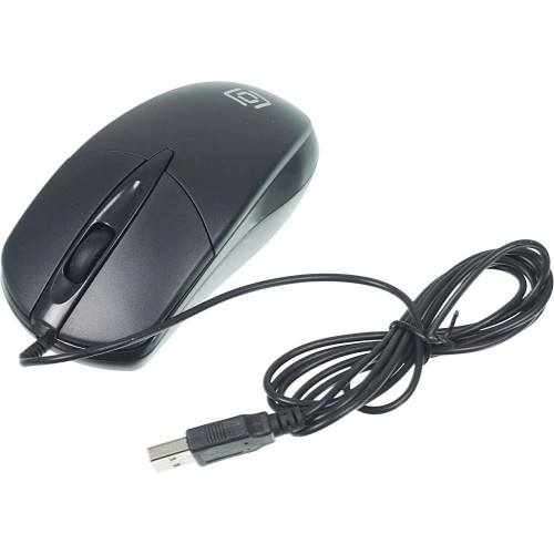 Мышь Оклик 275M черный оптическая 1200dpi USB 3but (412841)