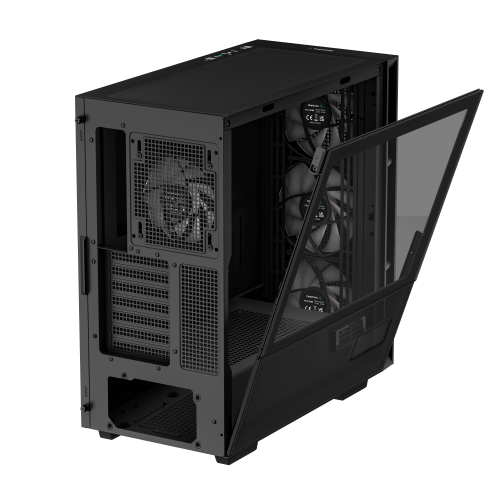 Корпус ПК без блока питания/ Case Deepcool CH560 DIGITAL, Midi-Tower, TG, 3x140mm ARGB, 1x120mm ARGB, 1xUSB-A 3.0, 1xUSB 3.2 Type-C, E-ATX, ATX, mATX, mITX Black Deepcool