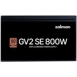 Блок питания ZALMAN ATX 800W 80+Bronze APFC 12cm fan GV2 SE 800W ZM800-GV2SE