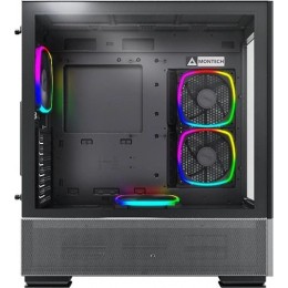 Корпус Montech Sky Two черный ATX 3x140mm 2xUSB3.0 audio bott PSU [SKY TWO BL]
