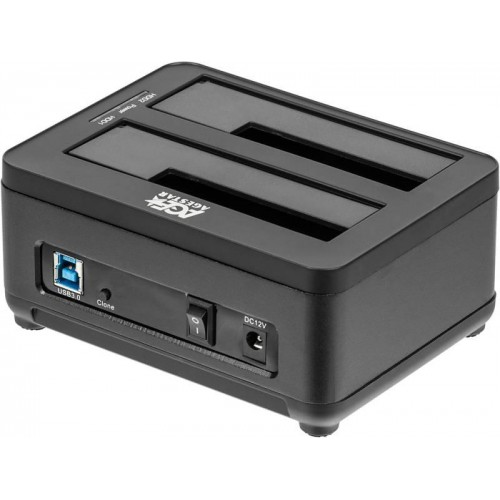 Док-станция для HDD AgeStar 3UBT8 SATA III USB3.0 пластик/алюминий черный 2 [3UBT8]