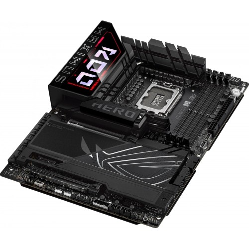 Купить материнскую плату Asus ROG MAXIMUS Z890 HERO для Intel Z890 с поддержкой DDR5, RAID и 5Gigabit Ethernet