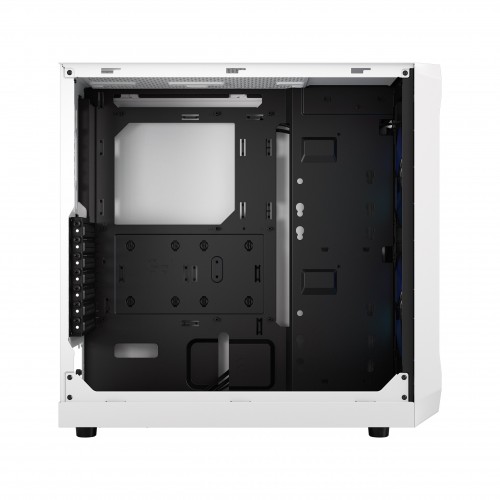 Корпус ПК Fractal Design Focus 2 RGB White - Midi-Tower без блока питания для ATX, mATX, mITX с 2x140mm RGB вентиляторами и 2xUSB-A 3.2