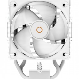 Кулер для процессора/ CPU Cooler Ocypus Gamma A40 WH ARGB (200W, 4-pin PWM, 133mm, Al/Cu, 4x6mm, ARGB, 1x100mm, 41CFM, 29.5dBA, 2400RPM, S: 1851/1700/1200/115X, AM5/AM4, white)