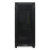 Корпус без блока питания/ Case HSPD M541, Mesh Mid Tower, Black, TG, 0.7 SPCC, no fans, ATX, mATX, mITX, 170/405/210mm, 2x2.5", 2x3.5", 7xPCI, 1xUSB-A 3.0, 2xUSB-A 2.0, 465x220x485mm HSPD
