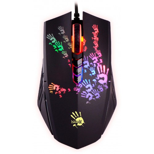 Мышь A4Tech Bloody A60A: Оптическая игровая мышь 6200dpi с 8 кнопками и USB подключением