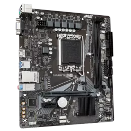 Материнская плата/ MB GIGABYTE INTEL H610 s1700, 2xDDR5(64GB), D-SUB/HDMI 2.1, 1xPCIe 4.0x16, 1xPCIe 3.0, 1xLAN, 4xSATA 6Gb/s, 1xM.2, 2xUSB 3.2, 4xUSB 2.0, 2xPS/2, mATX