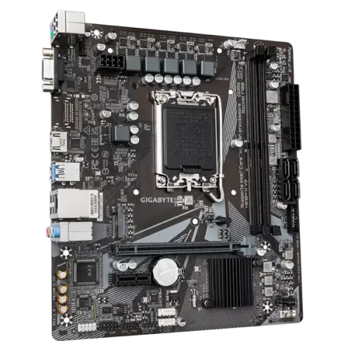 Материнская плата GIGABYTE INTEL H610 s1700 - 2xDDR5, HDMI 2.1, PCIe 4.0, mATX, идеальный выбор для вашего ПК