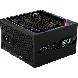Блоки питания/ Power Supply Gigabyte AORUS ELITE P850W, 850W 80+ Platinum (ATX, 3.0, PCIe 5.0, Full modular, 1x24(20+4)pin, 1x12VHPWR, 2x4+4-pin CPU, 4xMolex, 6x6+2-pin PCIe, 8xSATA3, Active, 120x120mm, 150x140x86mm, APFC, black)