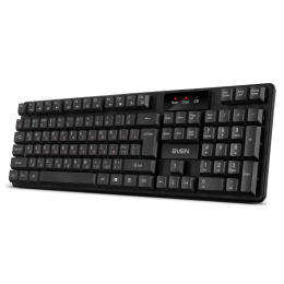 Беспроводная клавиатура SVEN KB-C2300W (2,4 GHz, 104кл.)