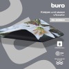 Коврик для мыши Buro BU-M20041 с мини-рисунком лилии 230x180x2 мм – стильный аксессуар для вашего рабочего места