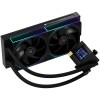Система жидкостного охлаждения/ Water Cooling System Thermalright Core Matrix 240 Vision (240mm, LED, Black, ARGB/ Fans: 2x120mm, 68.9CFM, 28.2dBA, 2000RPM/ Pump height 64.4mm, Rad thickness 27mm/ S: 1700, 1200, 1851, 115X, AM5, AM4) Thermalright