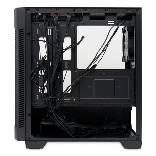 Корпус без блока питания/ Case HSPD M330, Mesh Mini-tower, Black, TG, 0.6 SPCC, 3x120mm ARGB (M11-120) mATX, mITX 175/330/160mm 2x2.5", 2x3.5", 4xPCI 1xUSB-A 3.0, 2xUSB-A1.0 365x216x405mm