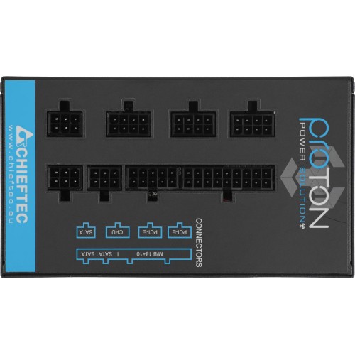 Блок питания Chieftec ATX 650W Proton BDF-650C 80+ bronze 24pin APFC 140mm fan 6xSATA Cab Manag RTL [BDF-650C]