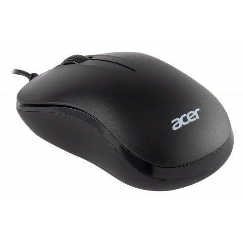 Оптическая мышь Acer OMW140 черная с разрешением 1200dpi и USB - идеальный выбор для комфортной работы